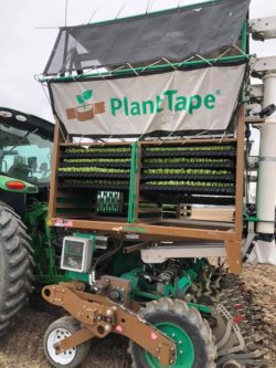 PlantTape system for growing crops